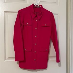 Chiara Boni Fuchsia Utility Jacket